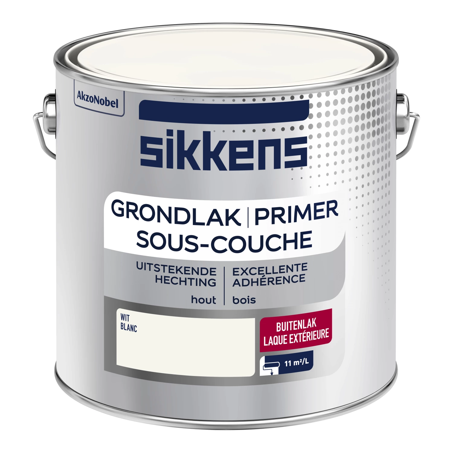 Sikkens Grondlak - Wit - 2,5L-image