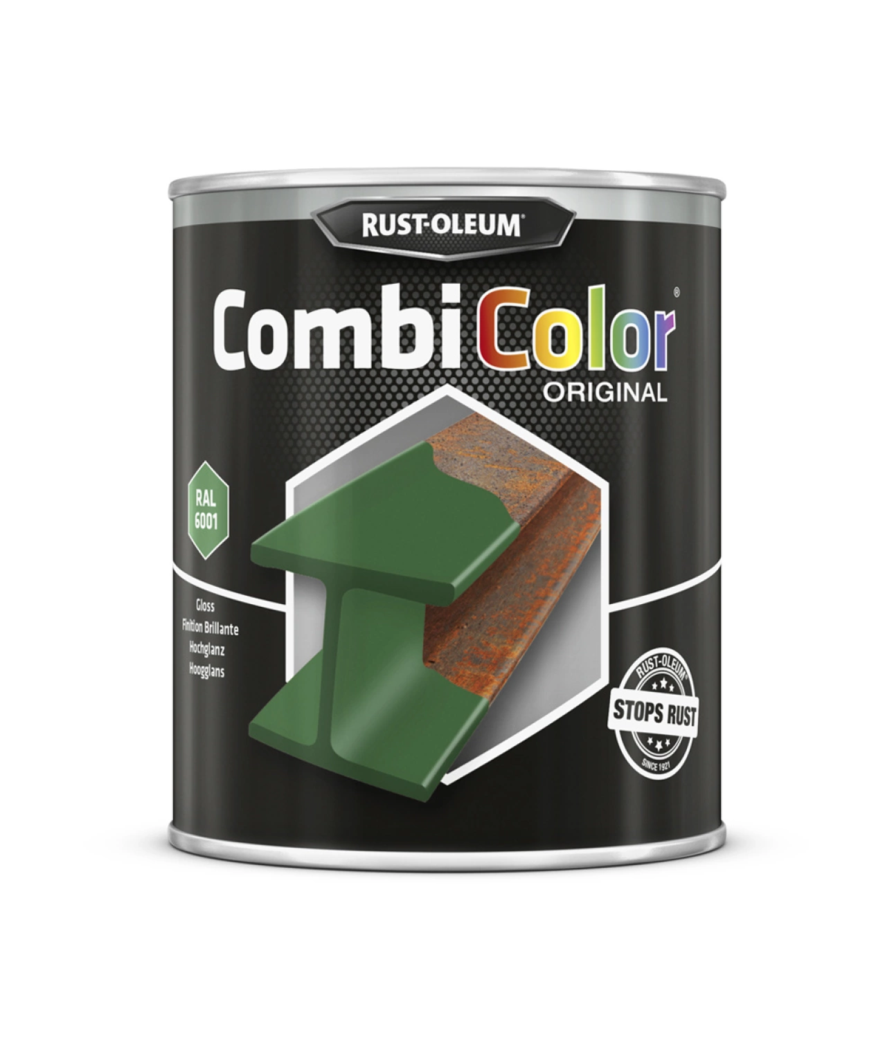 Rust-Oleum Combicolor Hoogglans - RAL 6001 Smaragdgroen - 0,75L-image