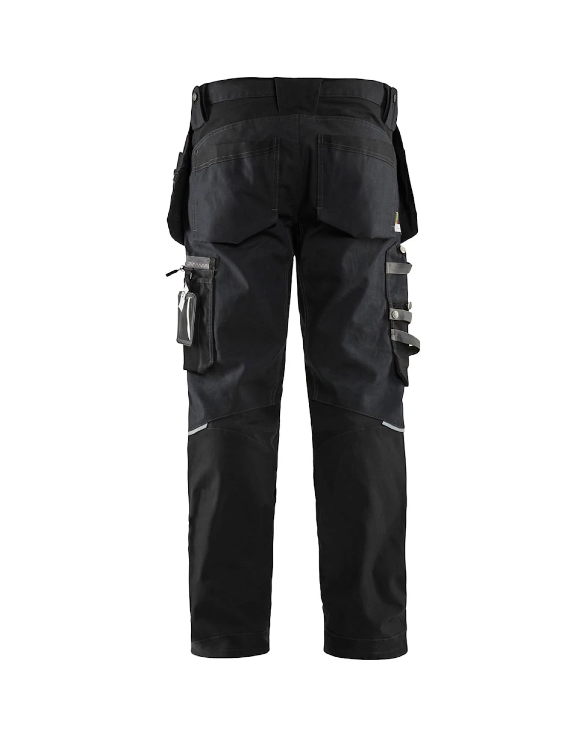 Blåkläder 1599 Werkbroek met stretchpanelen en spijkerzakken - zwart - maat 48 (M)-image