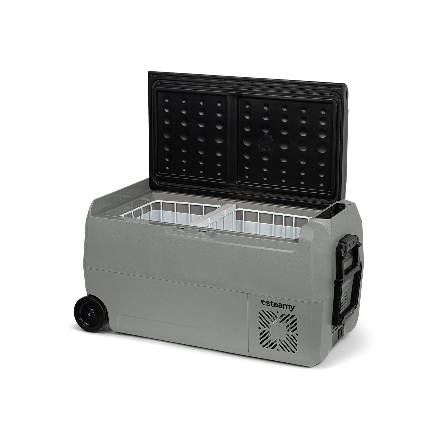 Steamy-E SECT36 Dual Zone Roller Elektrische Compressor Koelbox op wielen - 32L-image