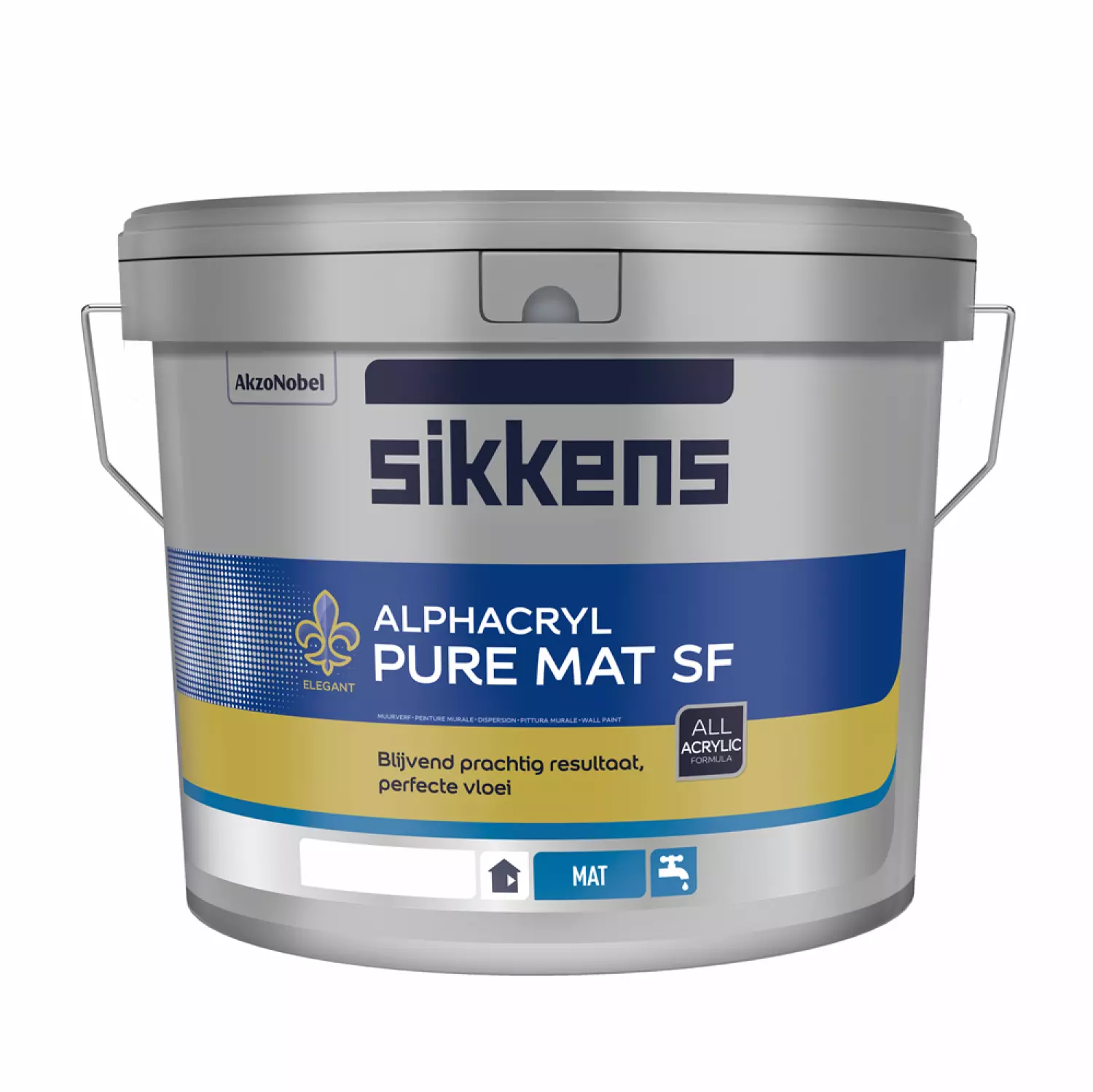 Sikkens Alphacryl Pure Mat SF - wit - 10L-image