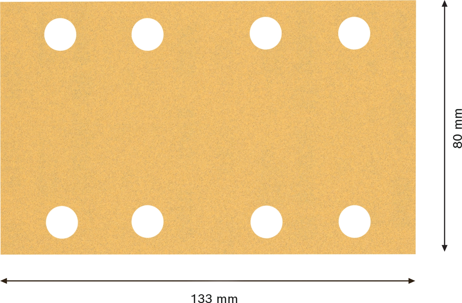 Bosch EXPERT C470 Schuurvel Best for Wood and Paint - 80 x 133mm - 10 st.-image