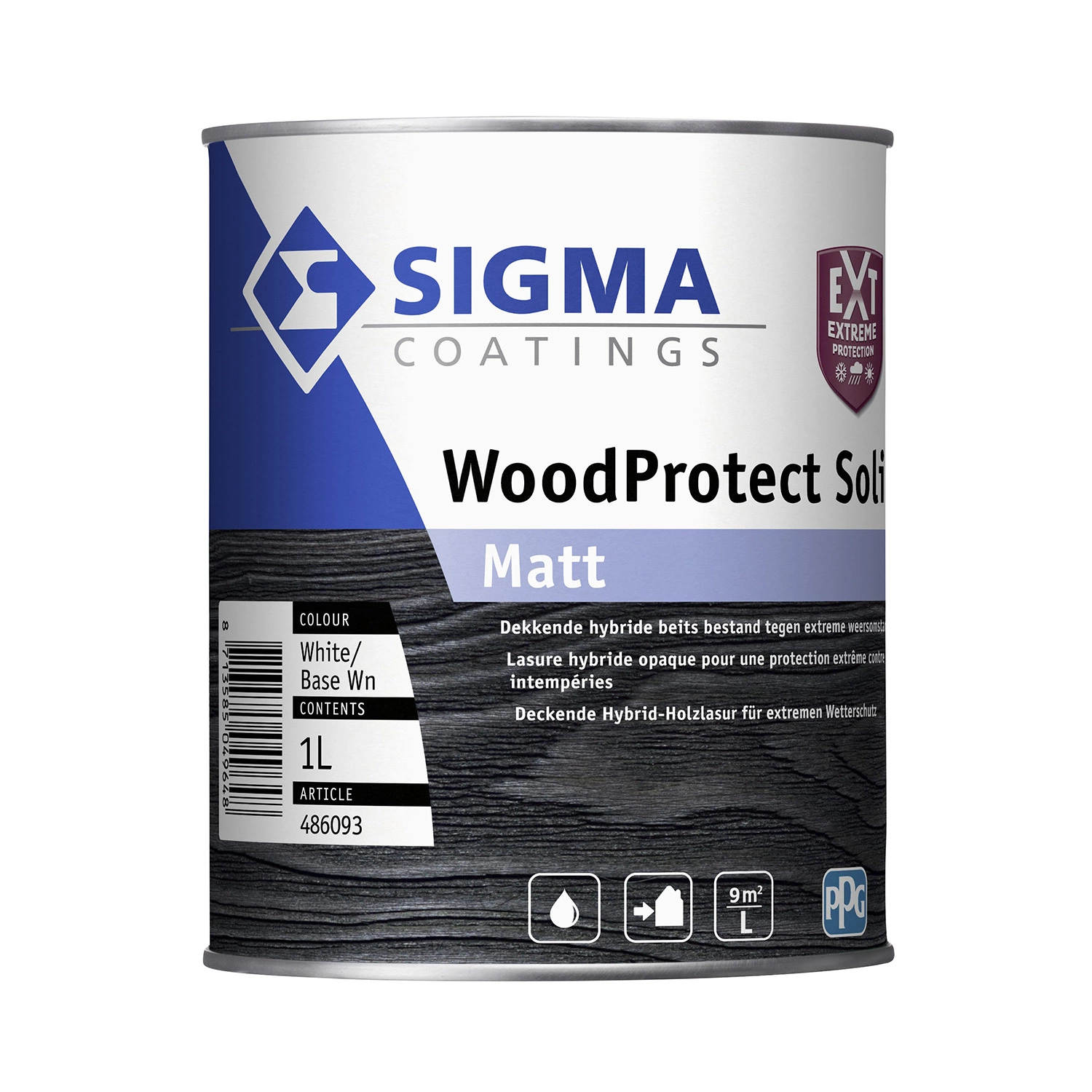 Sigma WoodProtect Solid Mat - 1L