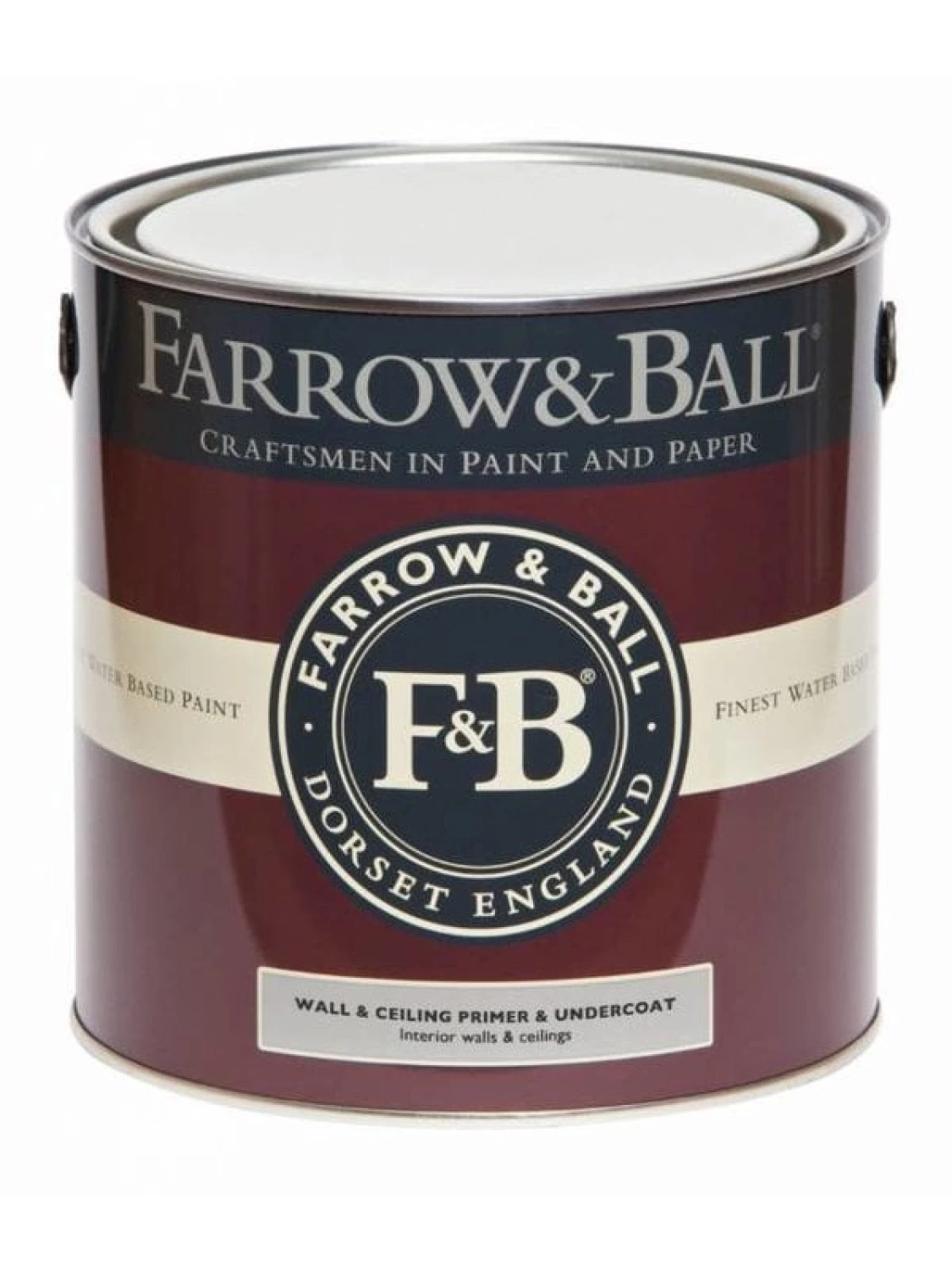 Farrow & Ball 2.5L Wall & Ceiling Primer & Undercoat Base 1-image