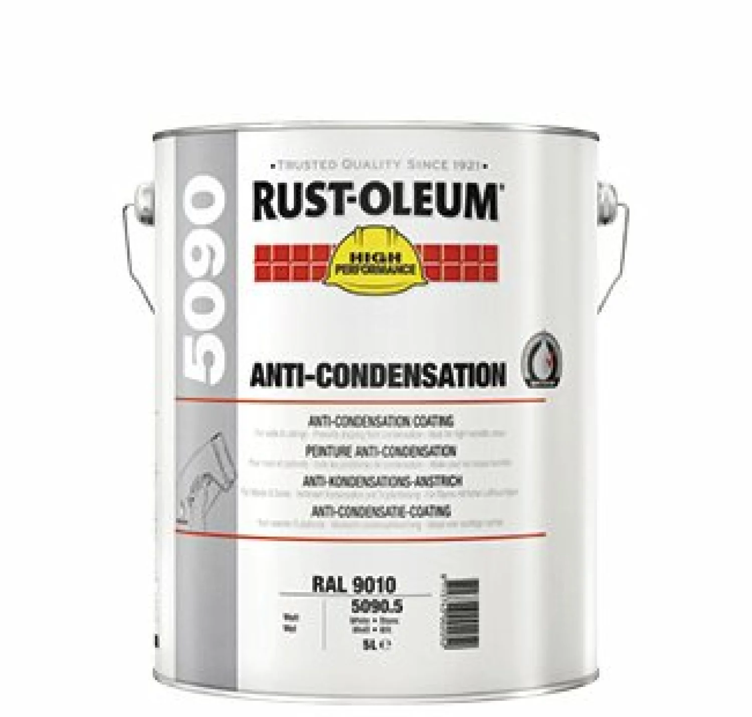 Rust-Oleum 5090 Anti-Condensatie Coating White 5L-image
