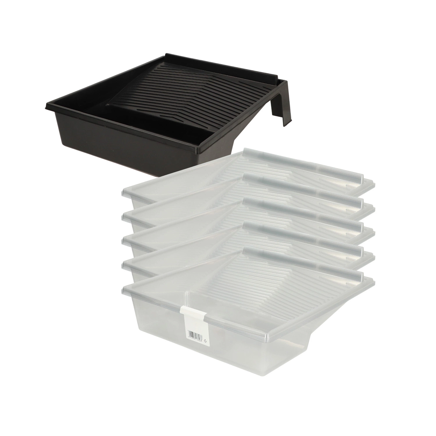 Go!Paint Economy L Verfbak - 25cm Roller - 32 x 36 cm + 5 Inzetbakken-image