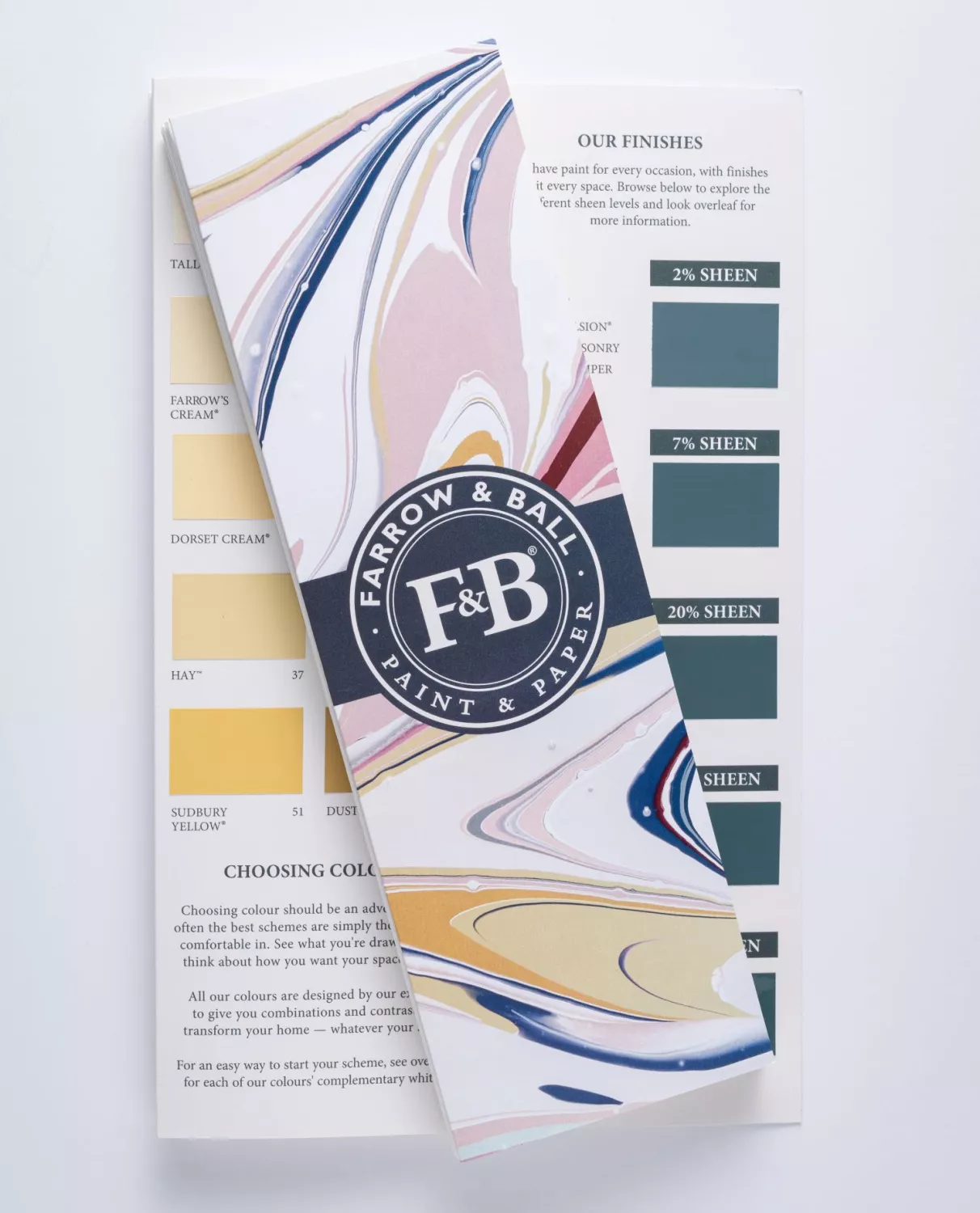 Farrow and Ball kleurenkaart-image