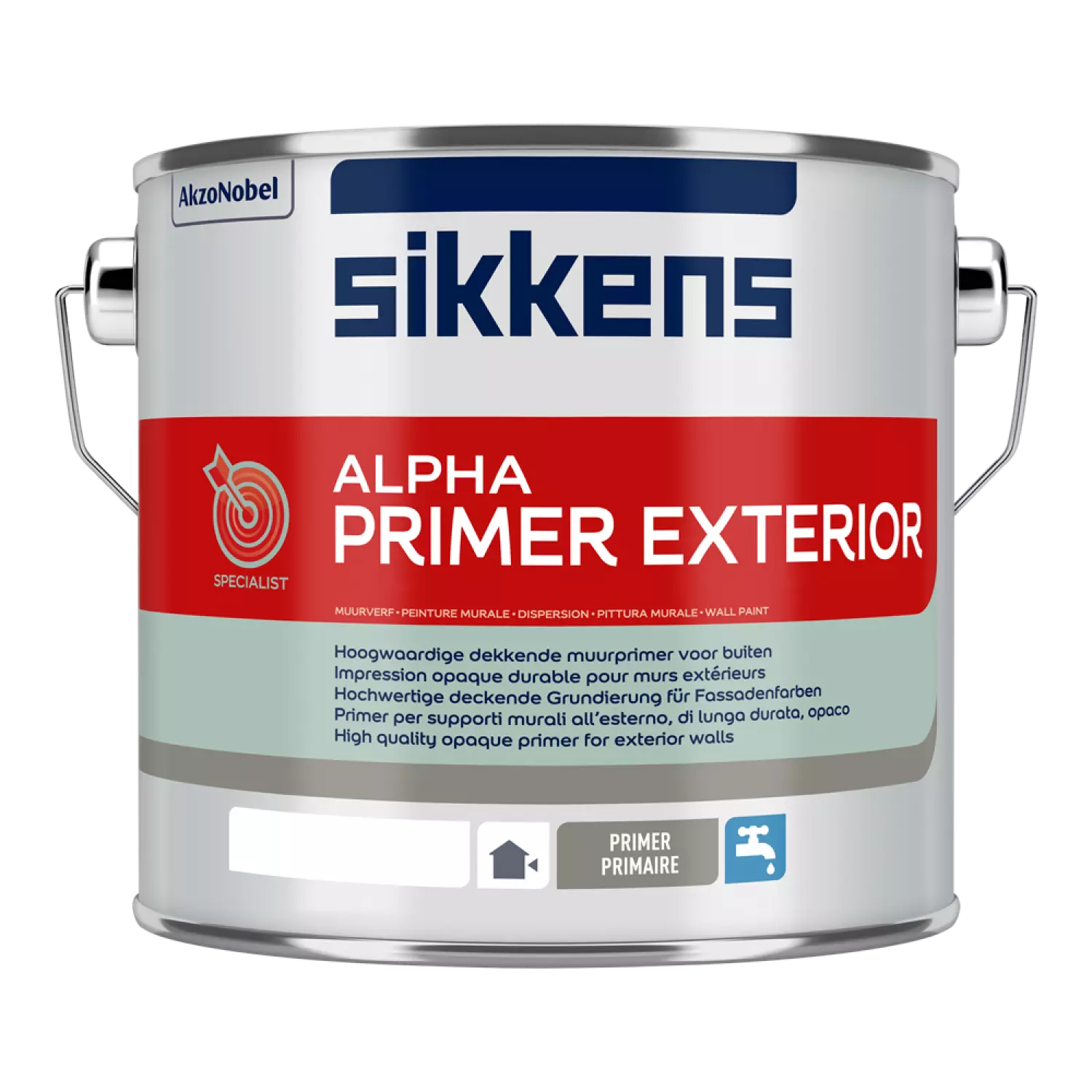 Sikkens Alpha Primer Exterior - op kleur gemengd - 2,5L