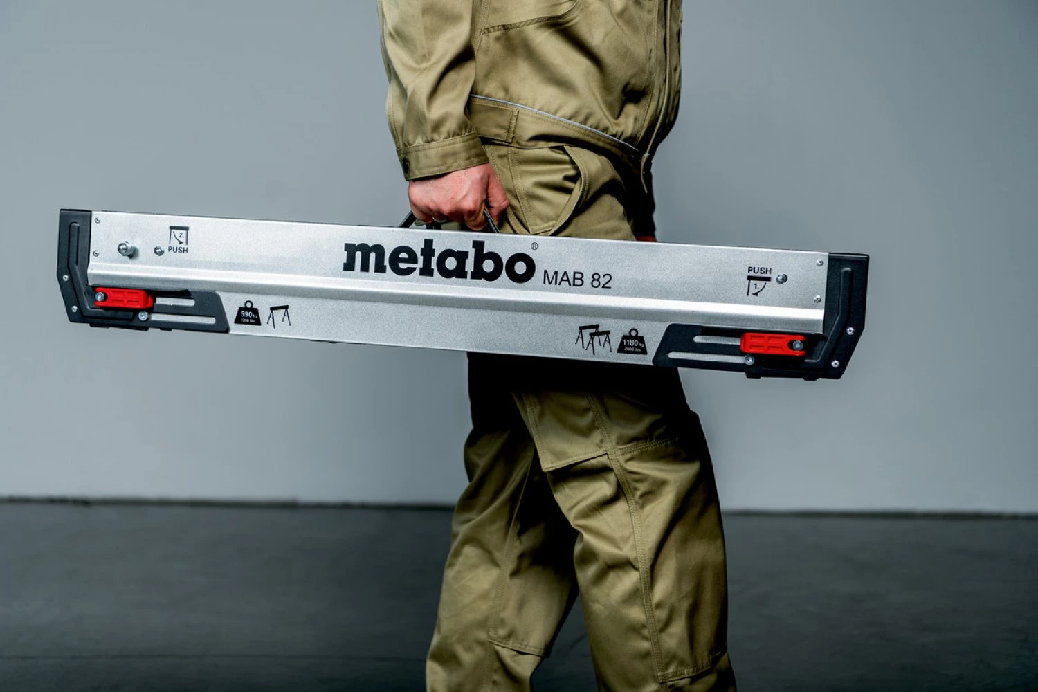 Metabo MAB 82 Stalen schragen set - draagcapaciteit 590 kg (2 stuks)