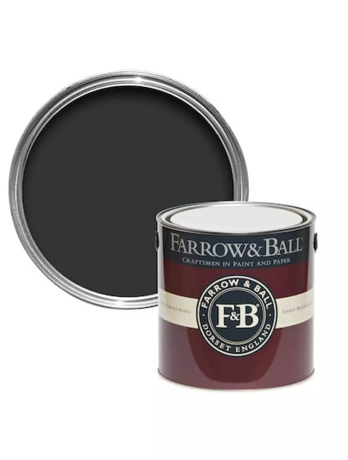 Farrow & Ball Exterior Masonry Pitch Black No. 256 - 5L-image