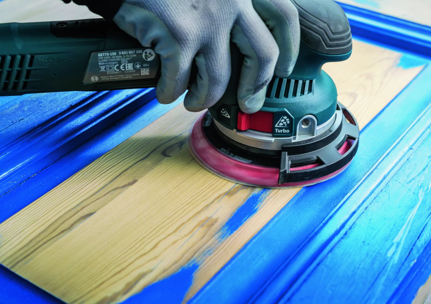 Bosch 2608902446 EXPERT Schuurschijf O780 met film onderlaag - 150 mm - K320 (6 stuks)-image