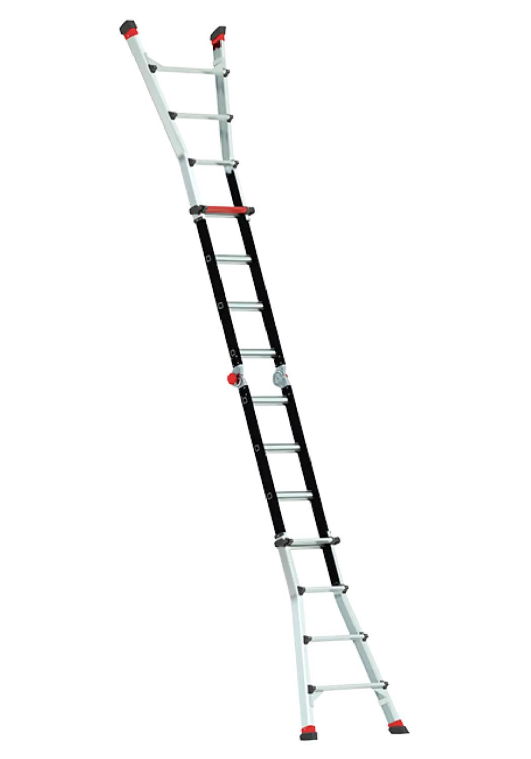Altrex 503734 Varitrex Tele PRO+ Telescopische vouwladder - max. werkhoogte 4,9m - 4x4 sporten