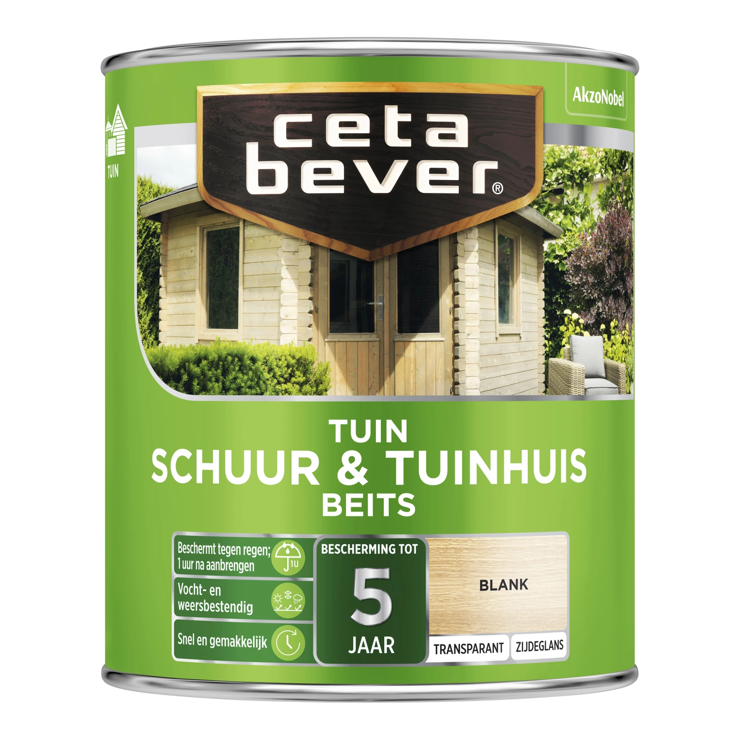 Cetabever Schuur & Tuinhuis Beits Transparant - Blank - 750ml-image