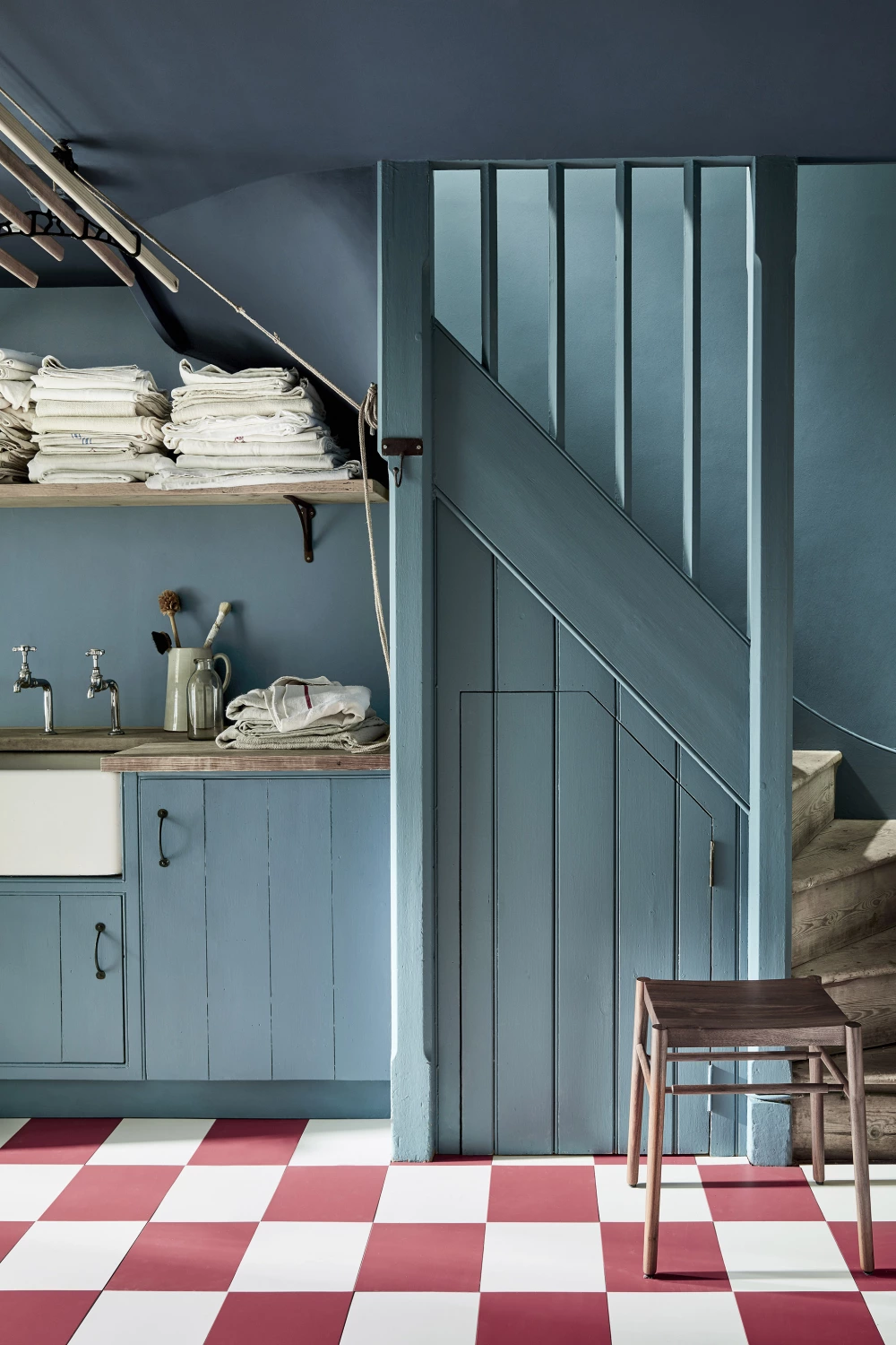 Little Greene Traditional Oil Gloss - Hicks' Blue No. 208 - 1L-image