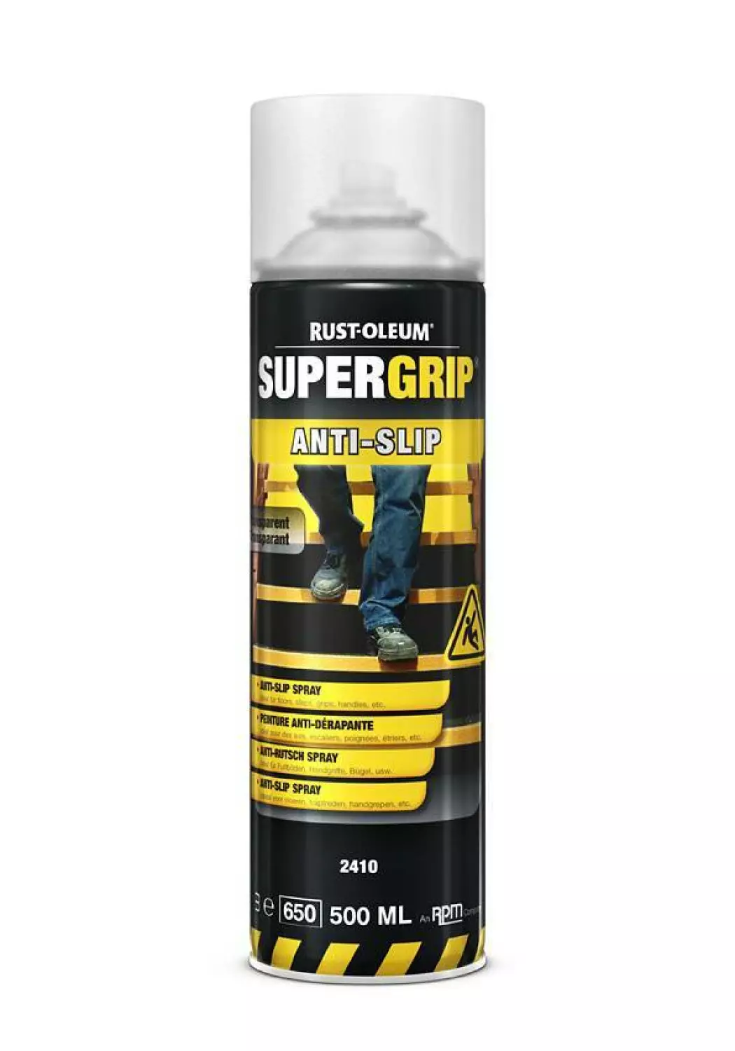 Rust-Oleum Hard Hat Anti-Slip Spray - transparant- 0,5L-image