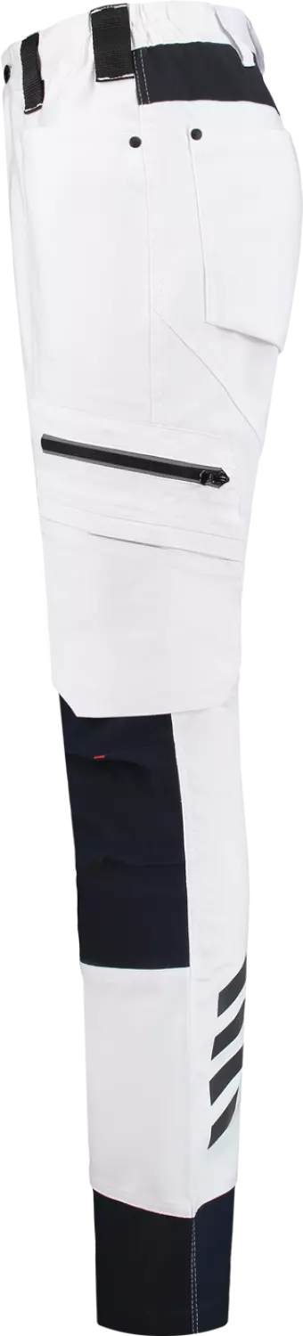 Workman 9004 STRETCH Worker P2S Werkbroek - Wit / Navy - Maat 56 (40/34)-image