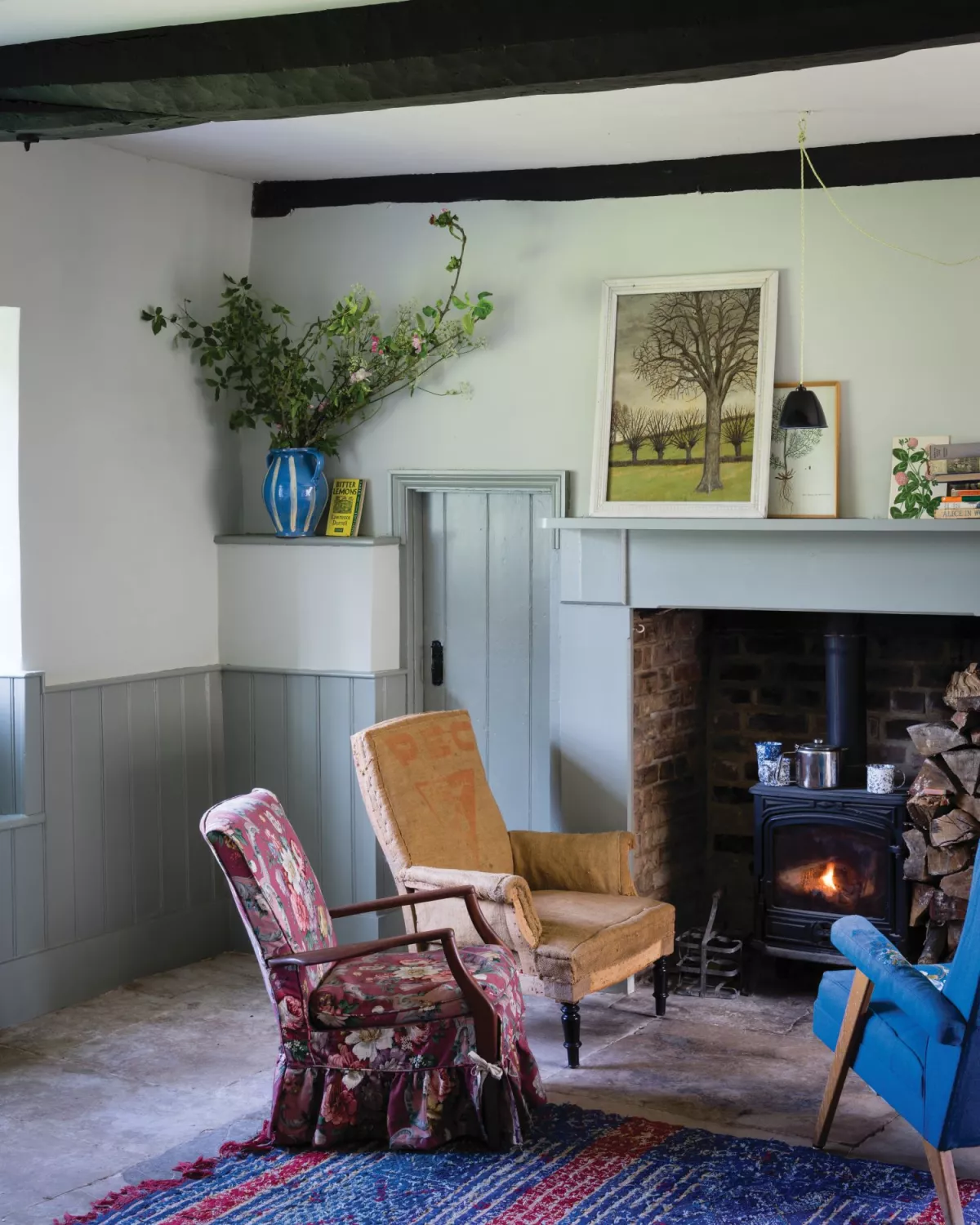 Farrow & Ball Flat Eggshell Cromarty No.285 - 5L-image