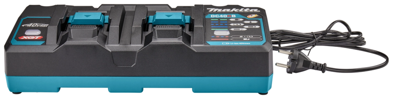 Makita DC40RB XGT 40V Max Li-ion accu duosnellader - 191N09-8-image