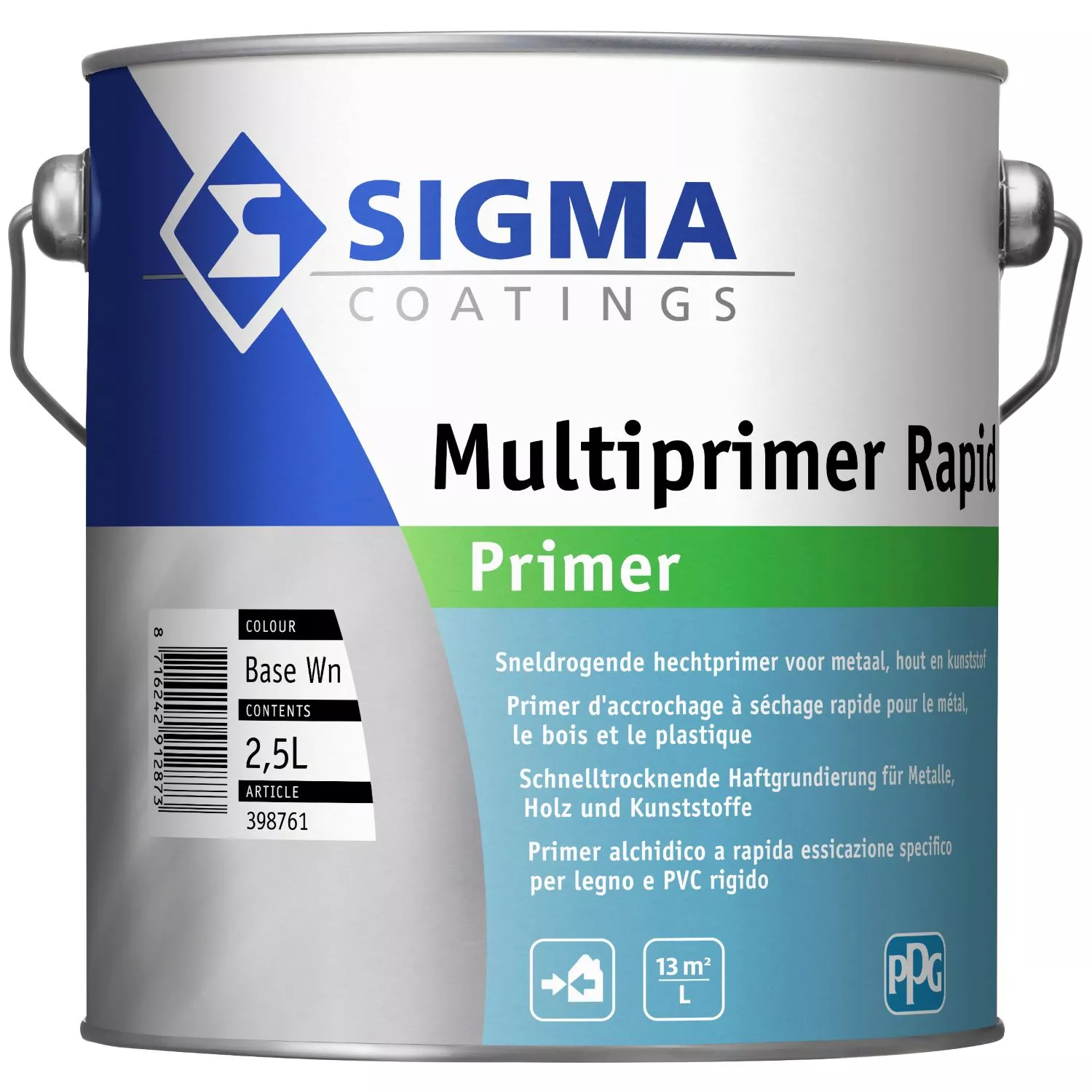 Sigma Multiprimer Rapid - op kleur gemengd - 2,5 L-image