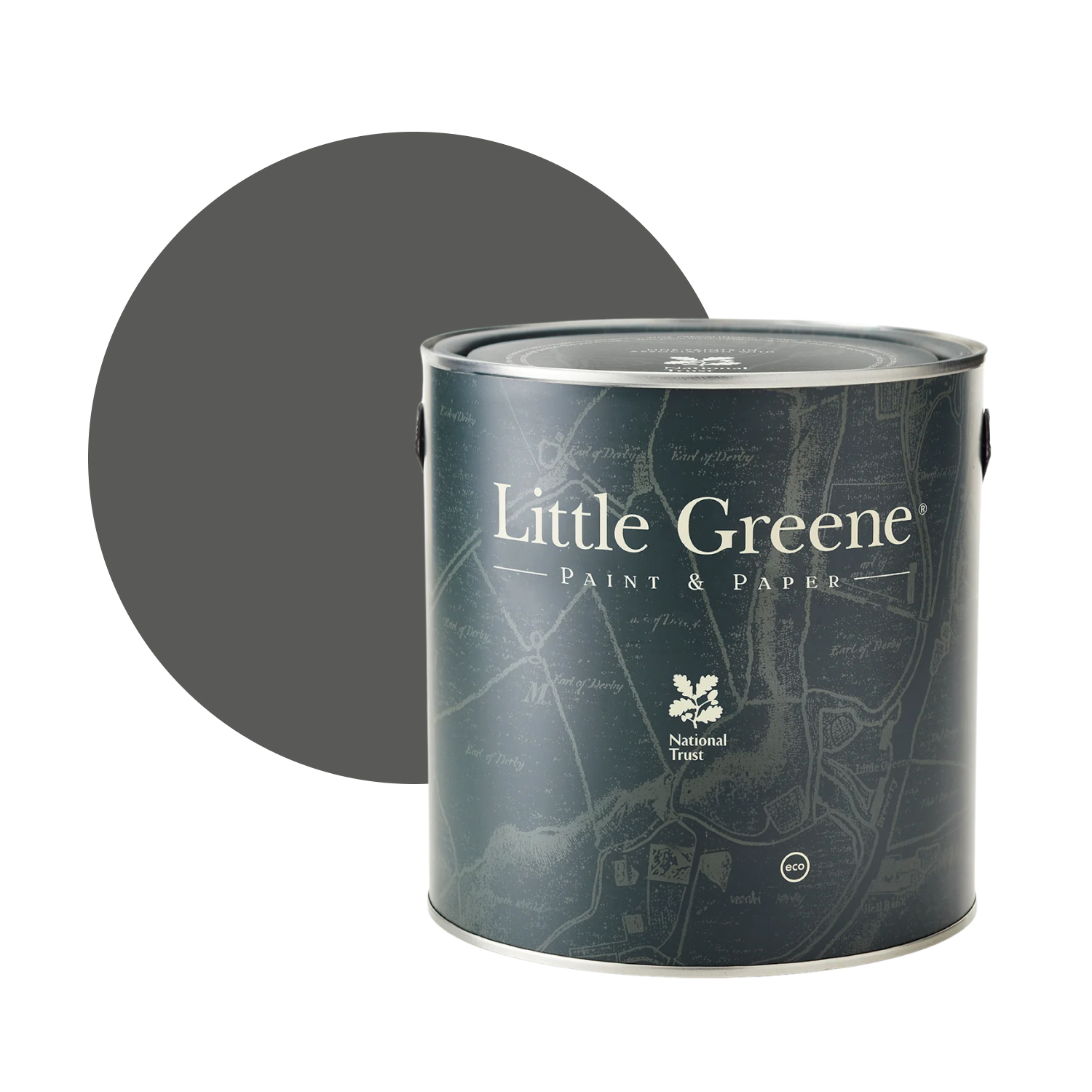 Little Greene Interior Oil Eggshell - Scree No. 227 - 1L