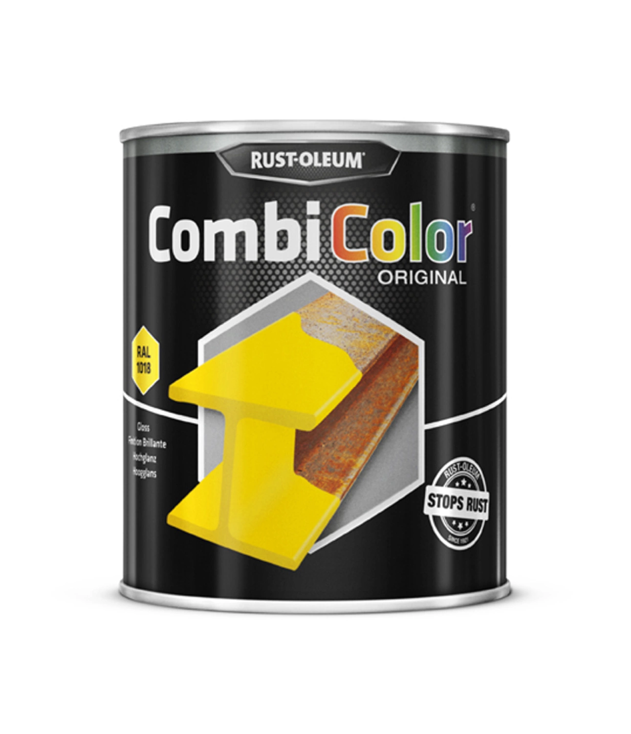 Rust-Oleum Combicolor Hoogglans - RAL 1018 zinkgeel - 0,75L-image