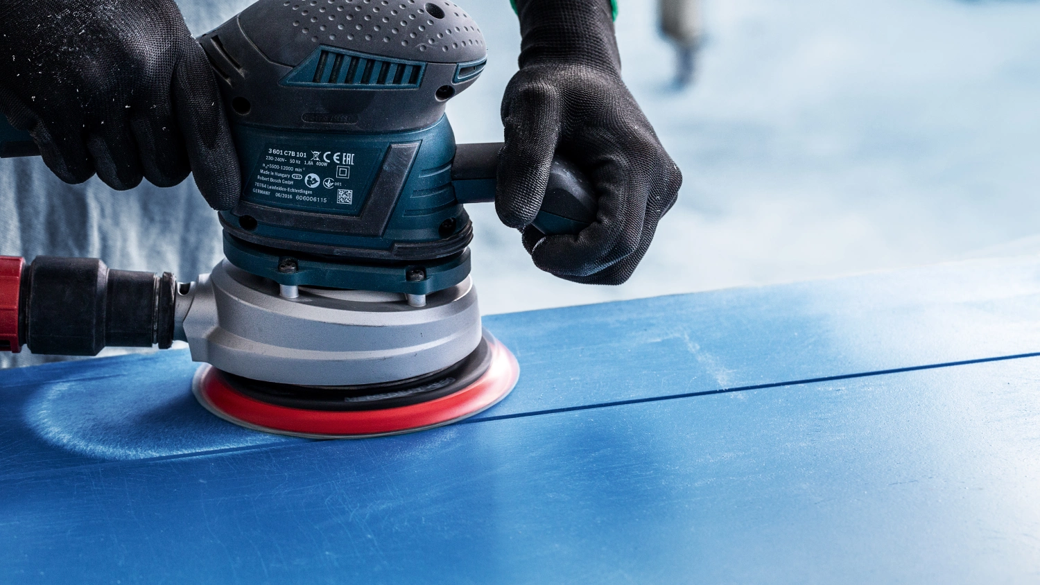 Bosch 2608901138 EXPERT Schuurvel C470 Best for Wood and Paint - 150mm - K100 - multiperforatie (50st)-image