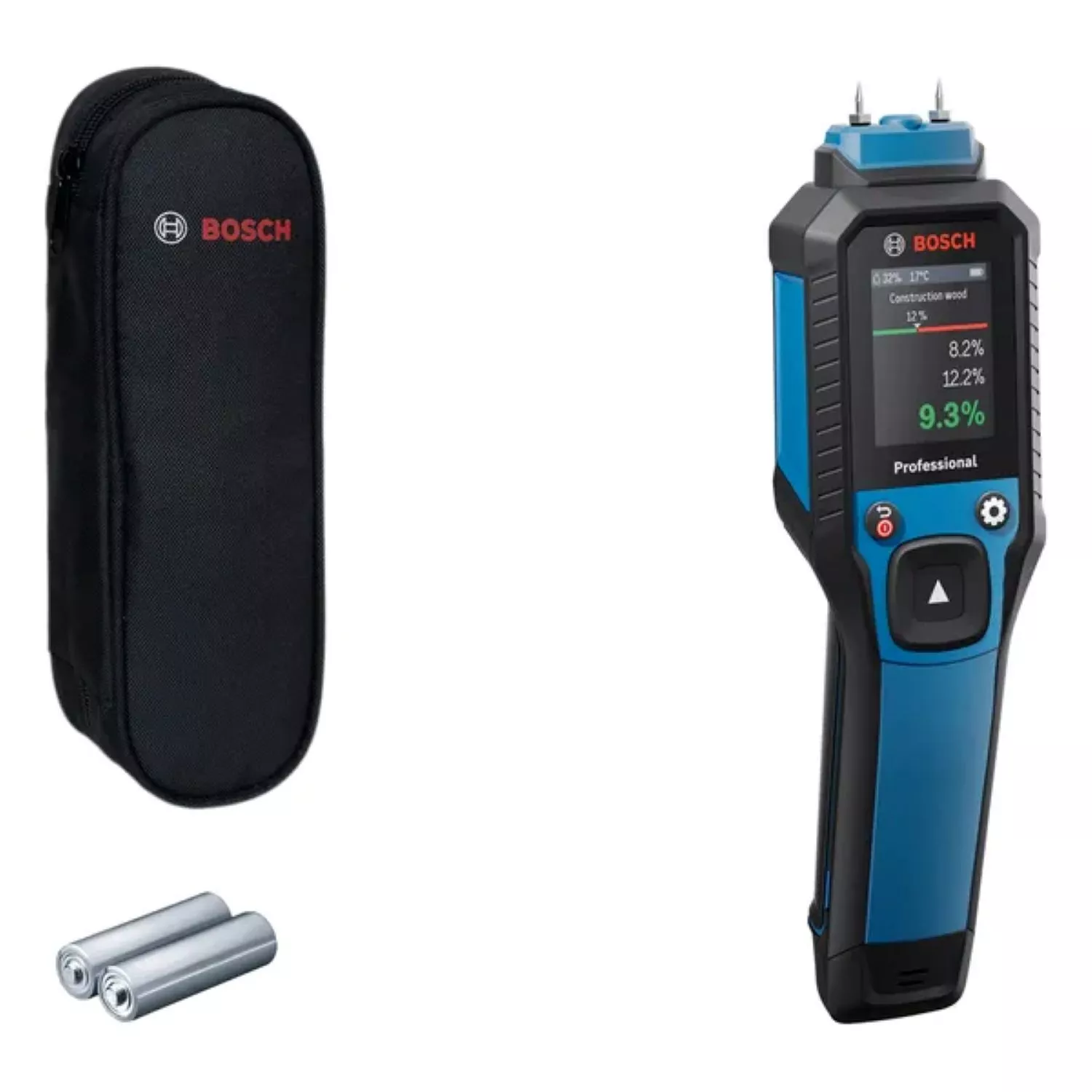 Bosch GMP 2-15 Houtvochtmeter in opbergtas