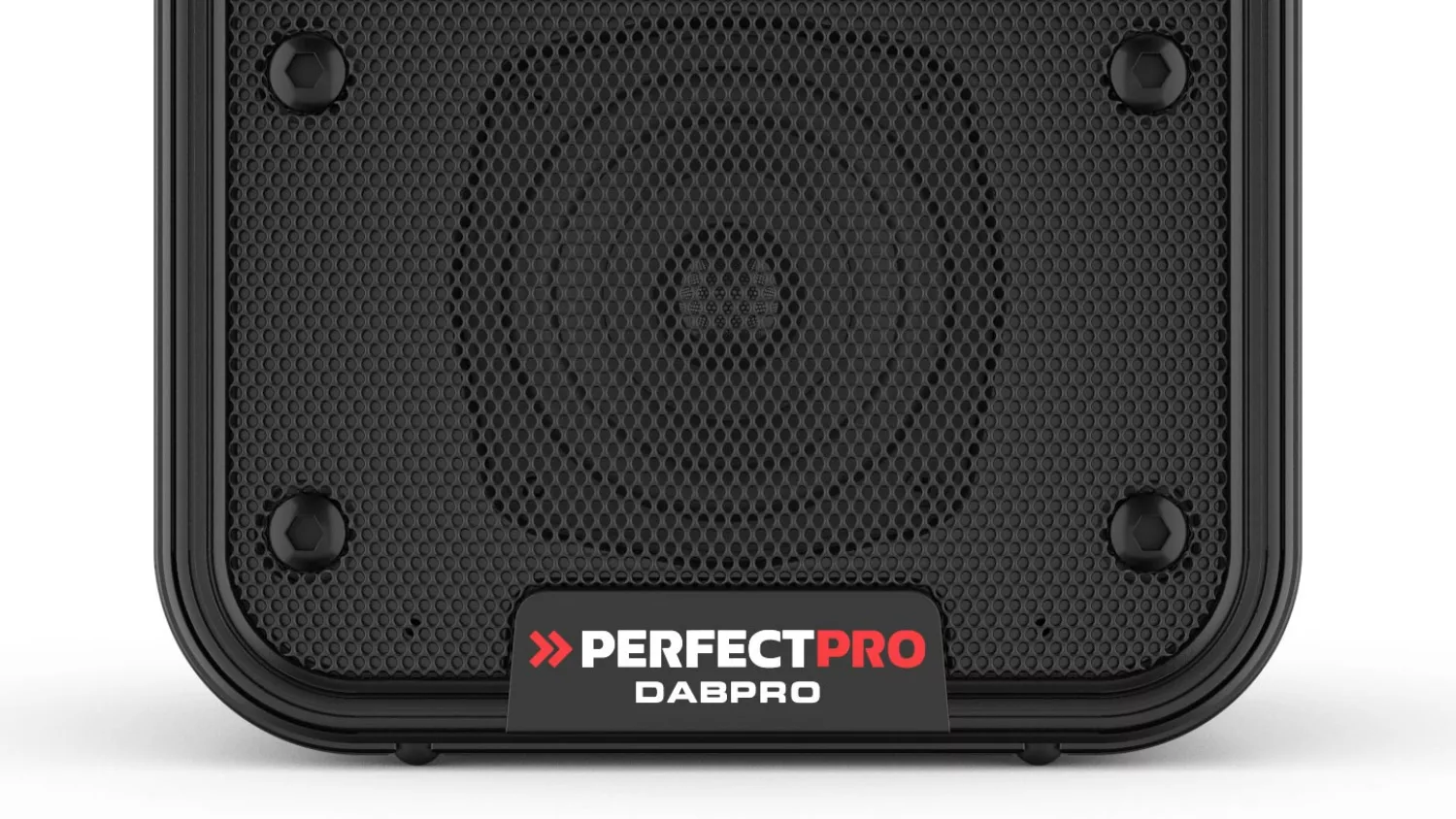 PerfectPro DABPRO2 Bouwradio - FM RDS / DAB+ - AUX-in - bluetooth - werkt op netstroom en batterij