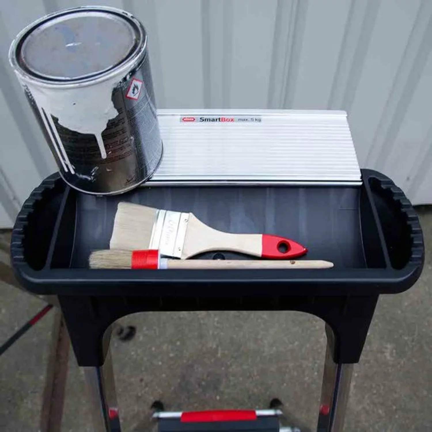 Altrex Double Decker Huishoudtrap - Aluminium - 6 treden - max. werkhoogte 3,25m-image