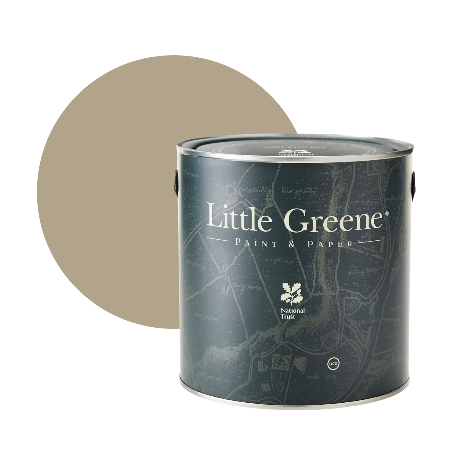 Little Greene Intelligent Exterior Eggshell - Rolling Fog Dark™ No. 160 - 2,5L-image