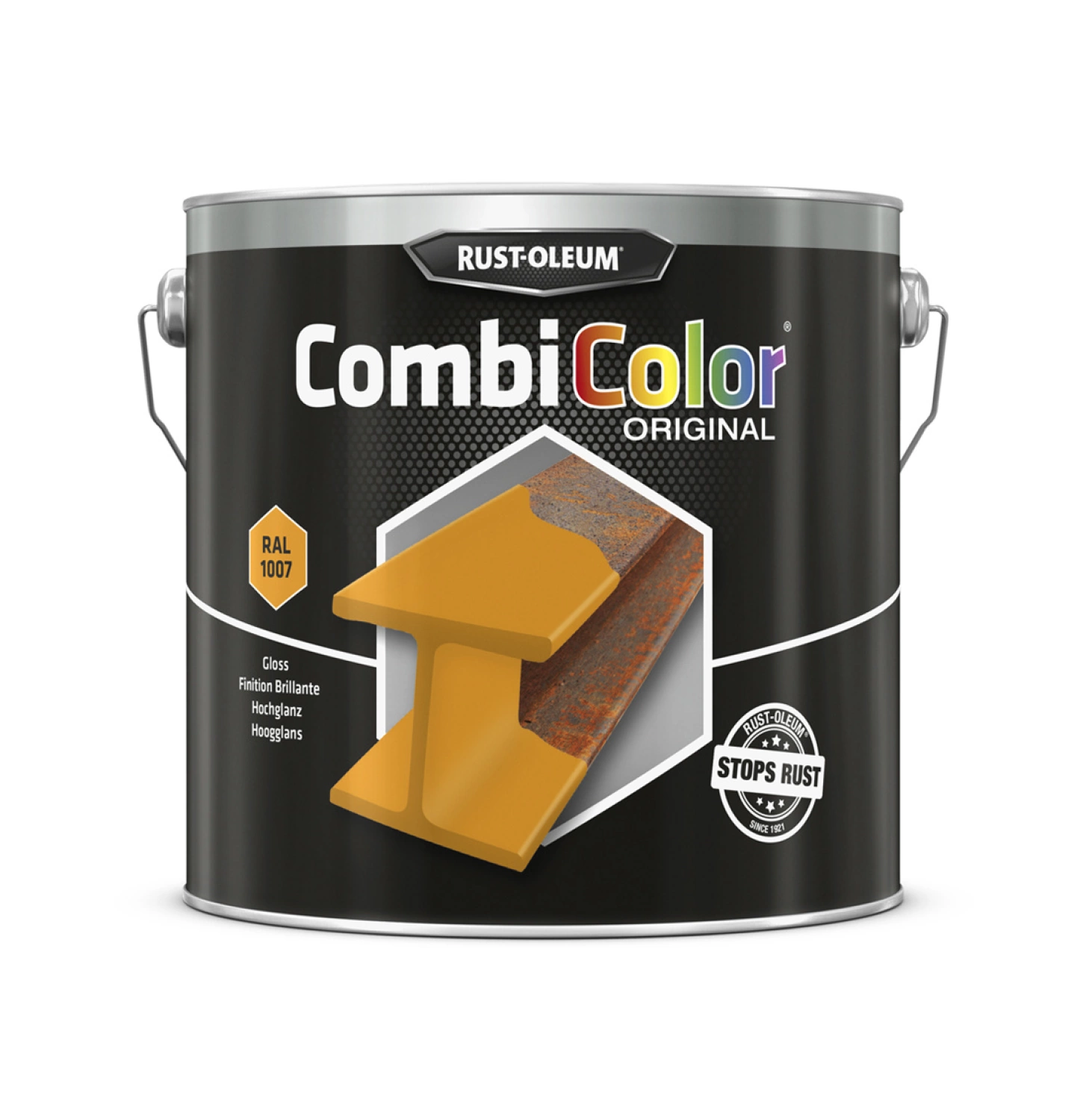 Rust-Oleum Combicolor Hoogglans - RAL 1007 narcissengeel - 2,5L-image