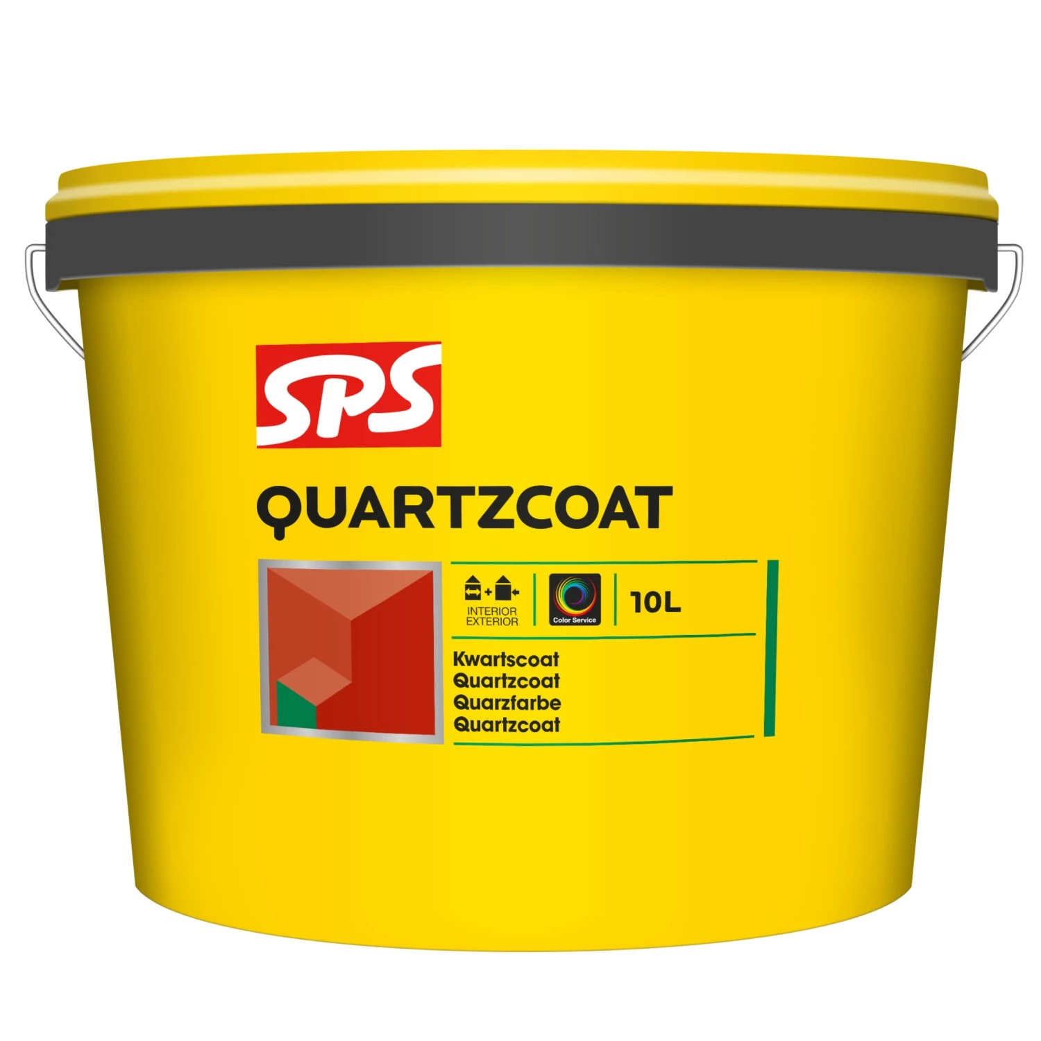 SPS Quartzcoat Structuurverf - op kleur gemengd - 10L-image