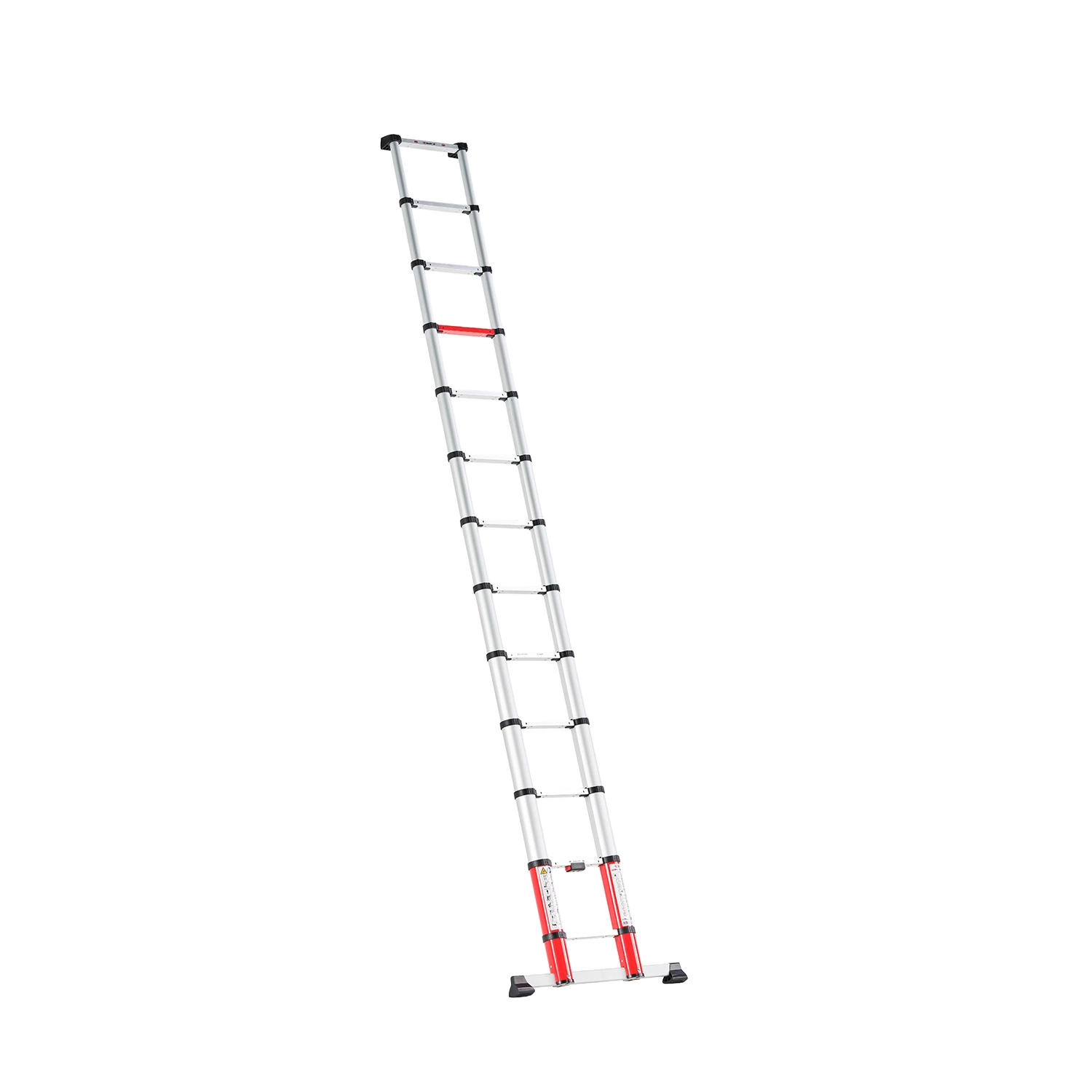 Altrex TL Smart Up Go Telescoopladder - Aluminium - 1 x 13 sporten - max. werkhoogte 4,75m - met stabiliteitsbalk
