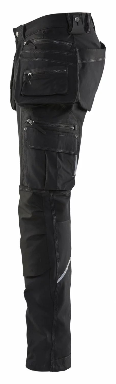 Blåkläder X1900 Werkbroek 4-weg Stretch 1998 - zwart - maat 46 (S)-image