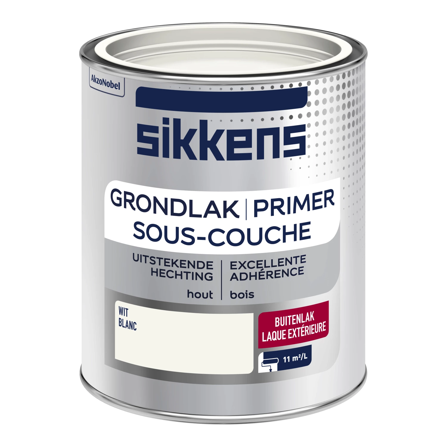 Sikkens Grondlak - Wit - 0,75L-image