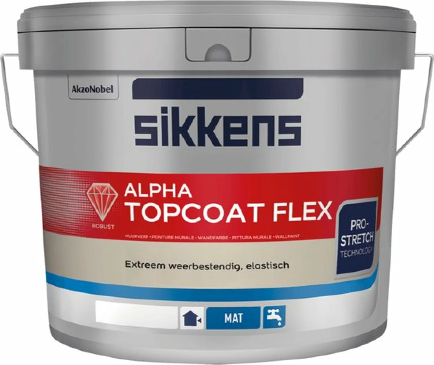 Sikkens Alpha Topcoat Flex - op kleur gemengd - 10L-image