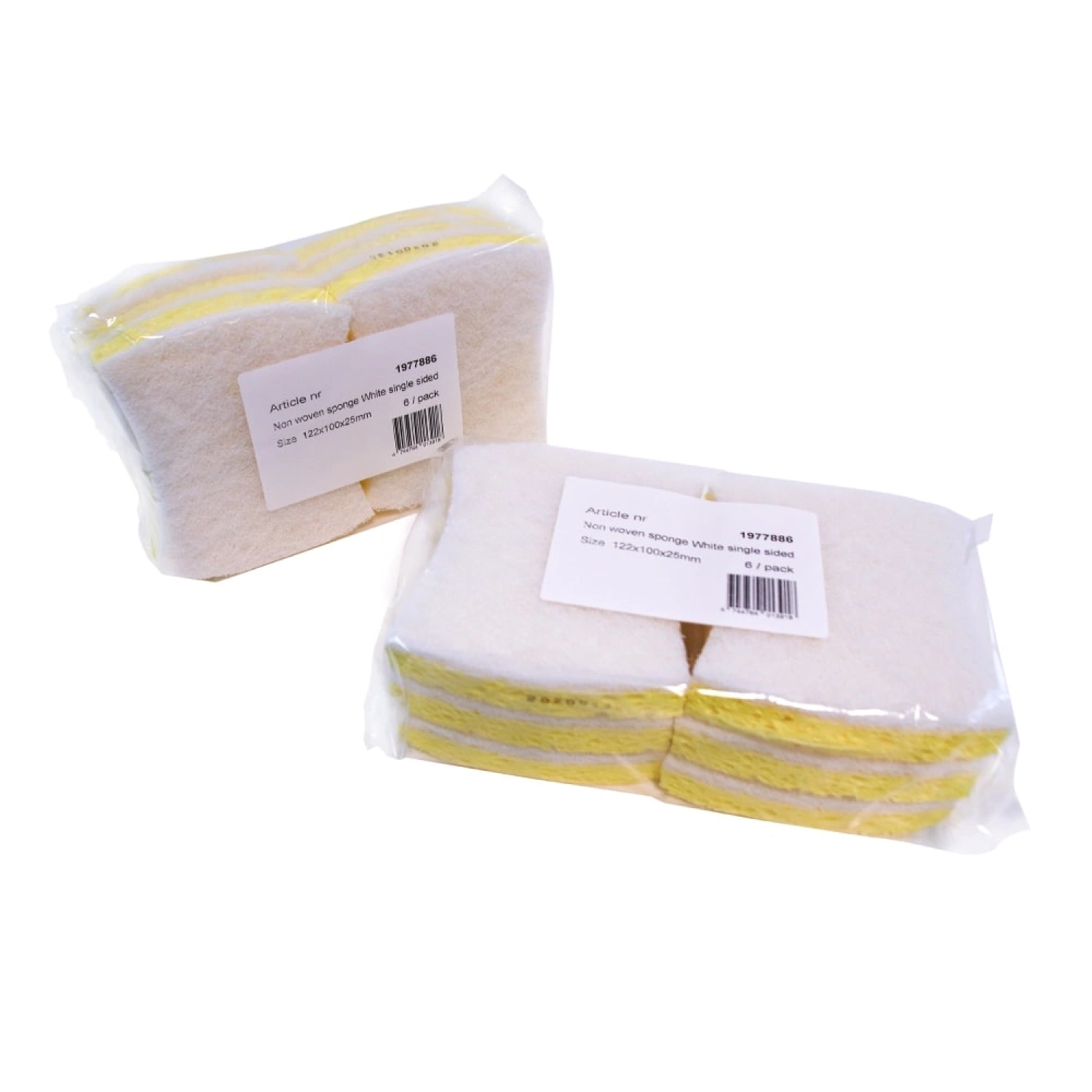 Mirka Mirlon Scuff Schuurspons Non-Woven - Rood Per Stuk-image