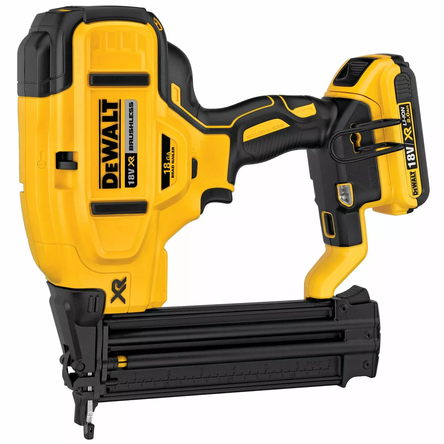 DeWALT DCN680NT-XJ 18V Li-ion XR accu afwerktacker body in TSTAK - 15-54mm - 18 Gauge - koolborstelloos-image