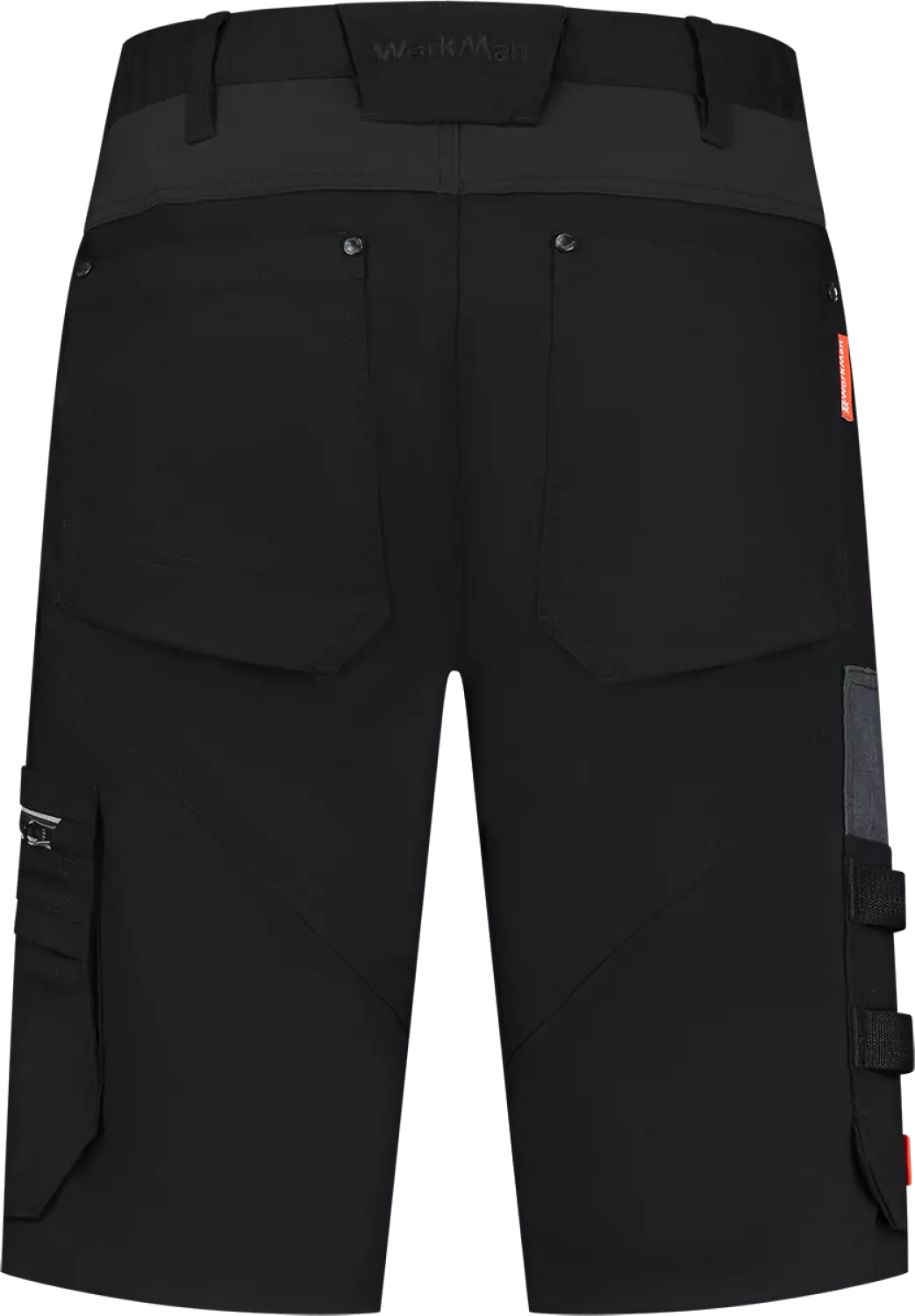 Workman 9063 STRETCH Bermuda Werkbroek P2S - Zwart - Maat 50 (34/34)-image