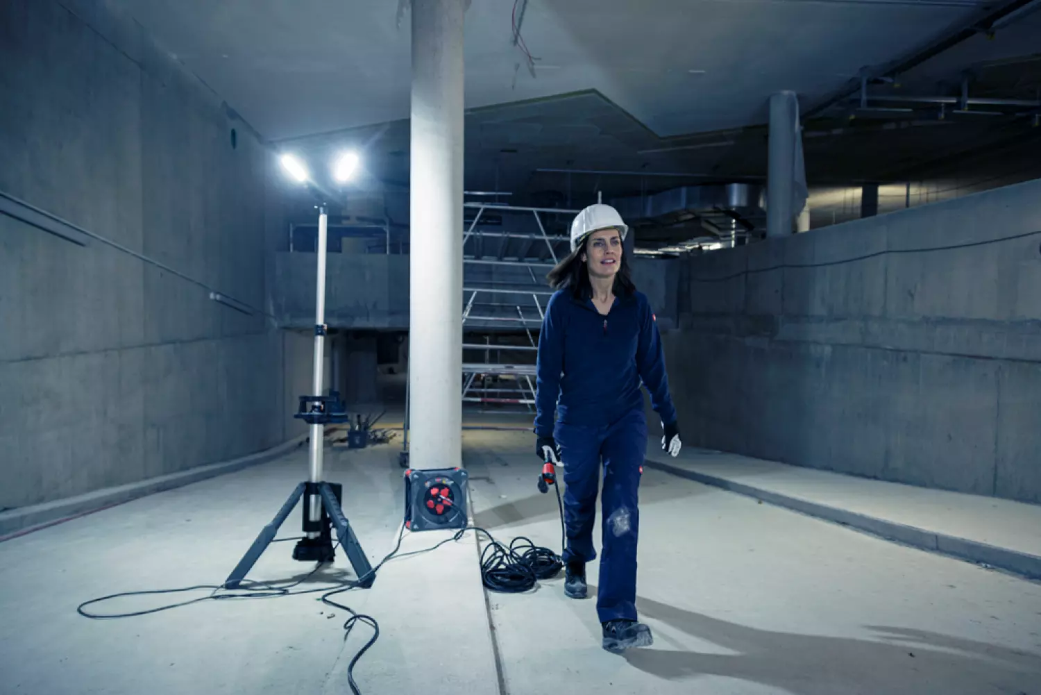 Brennenstuhl Professional VN 2100 Verlengsnoer H07RN-F 3G1,5 - IP44 - 25m - Zwart-image