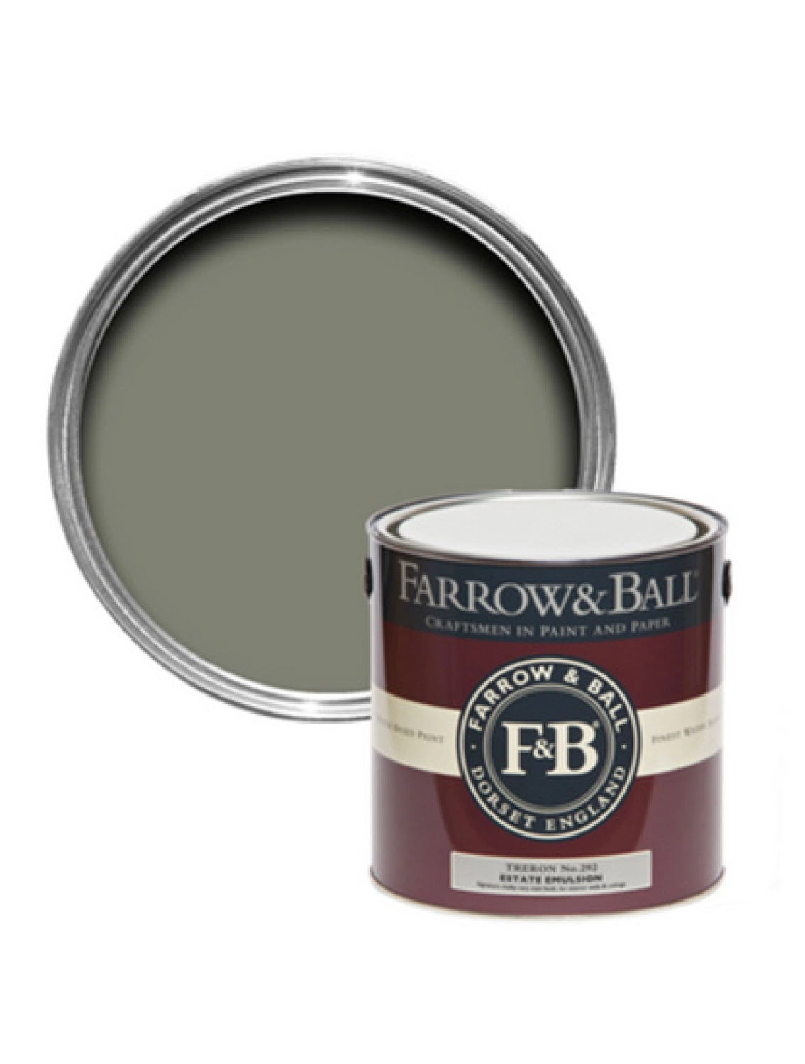Farrow & Ball Flat Eggshell Treron No.292 - 5L-image