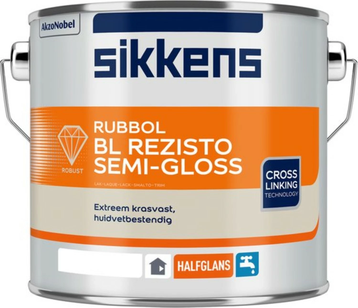 Sikkens Rubbol bl rezisto semi gloss white 2.5L-image