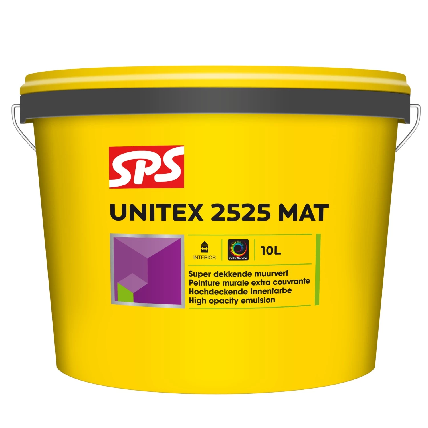 SPS Unitex 2525 Mat Muurverf - op kleur gemengd - 10L-image