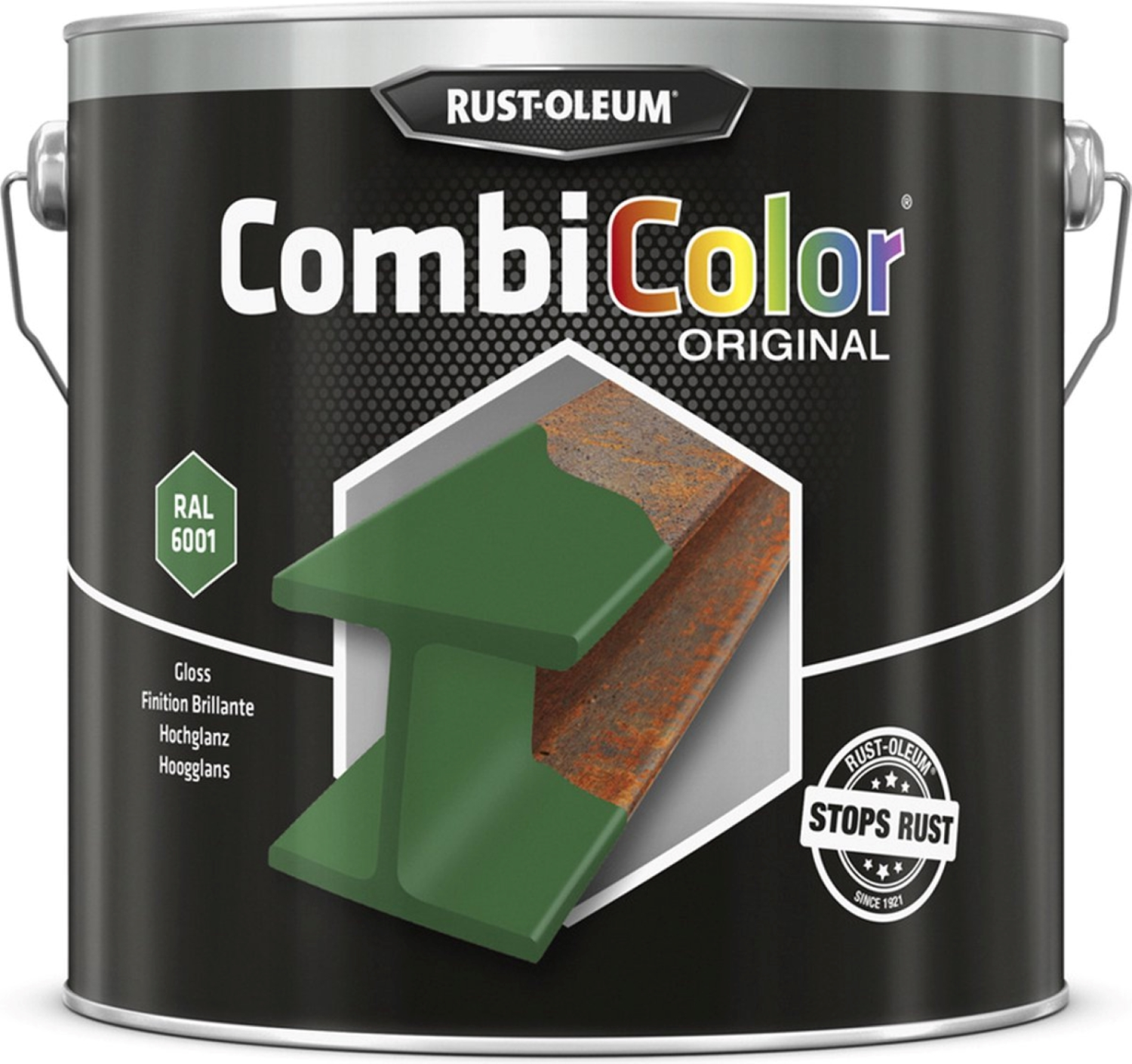 Rust-Oleum CombiColor RAL 6001 Emerald green 0,25L-image