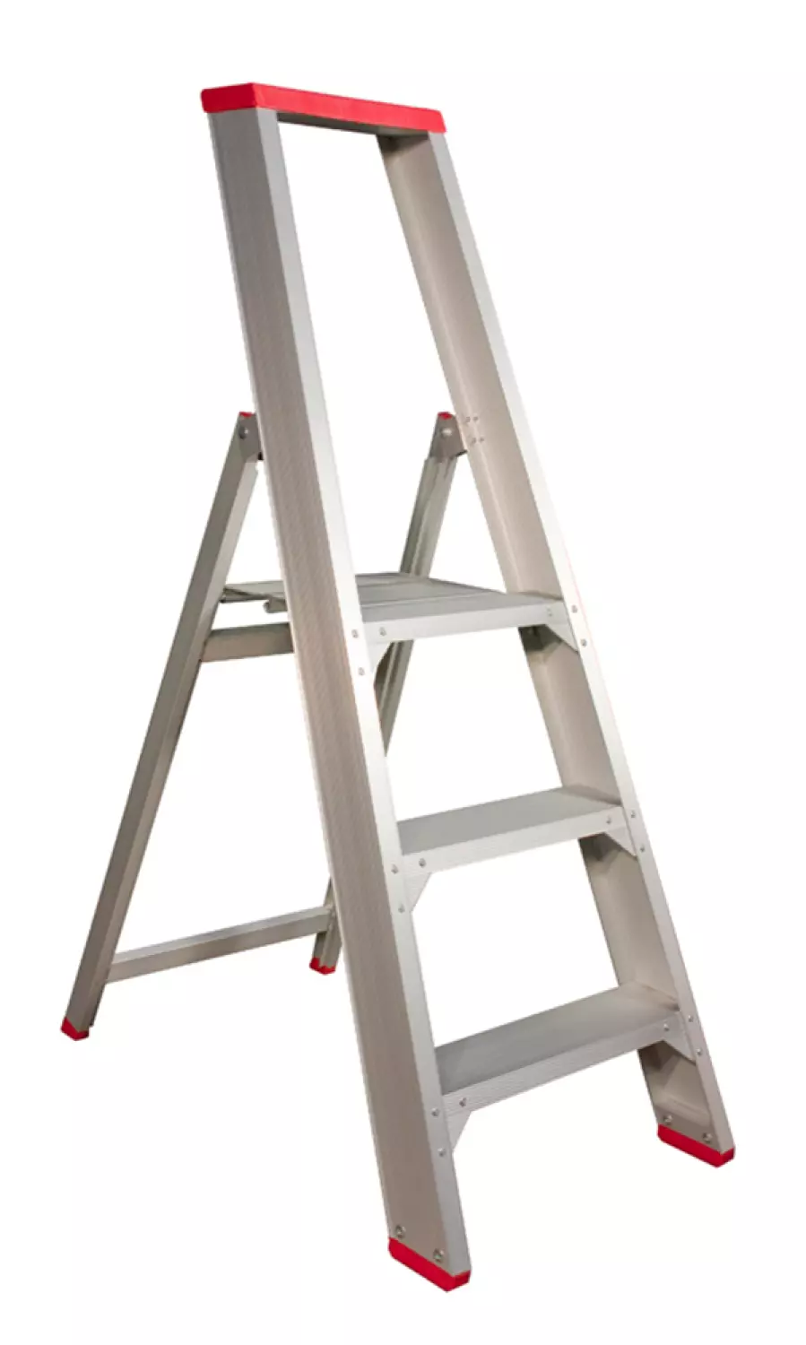 Little Jumbo 4741000103 SuperPRO Trap - Enkel - Aluminium - 3 treden - max. werkhoogte 2.70 m.-image