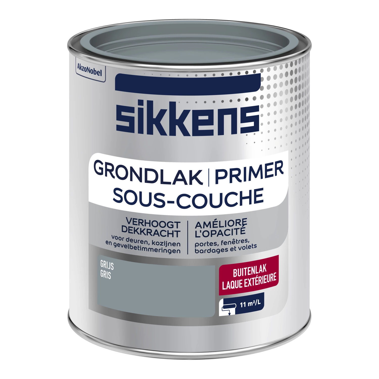 Sikkens Grondlak - Grijs - 0,75L-image