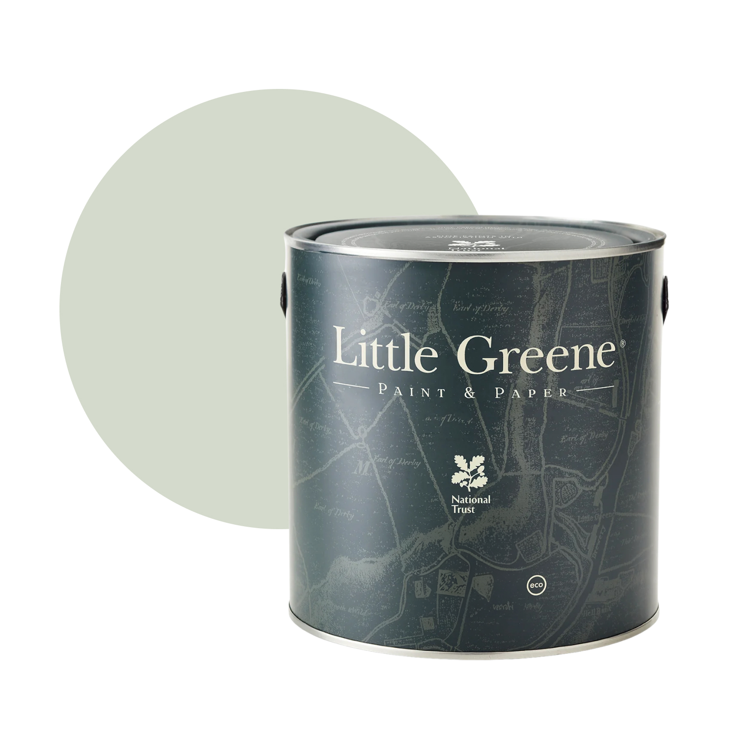 Little Greene Interior Oil Eggshell - Pearl Colour No. 100 - 5L-image