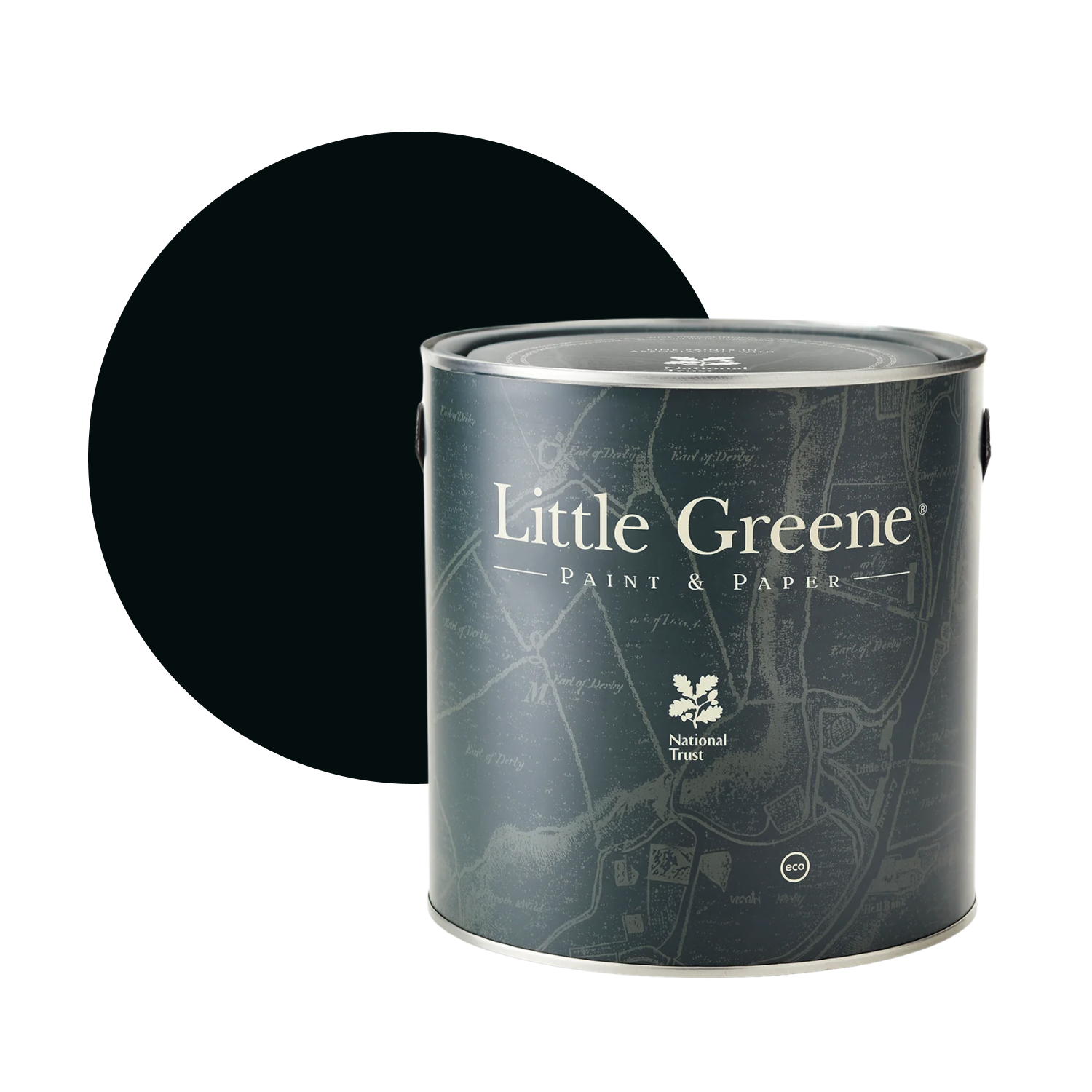 Little Greene Intelligent Exterior Eggshell - Jack Black No. 119 - 2,5L-image