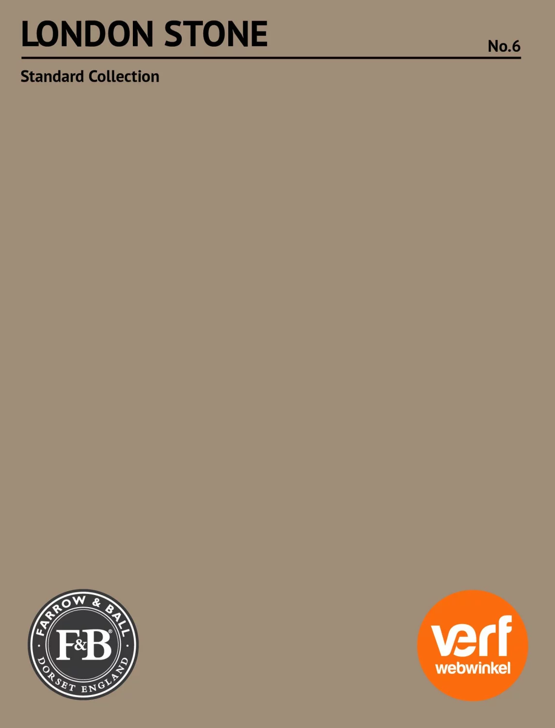 Farrow & Ball Full Gloss London Stone No.6 0,75L-image