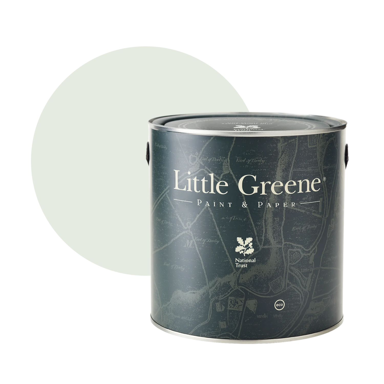 Little Greene Intelligent Matt Emulsion - Pearl Colour Pale No. 167 - 1L-image